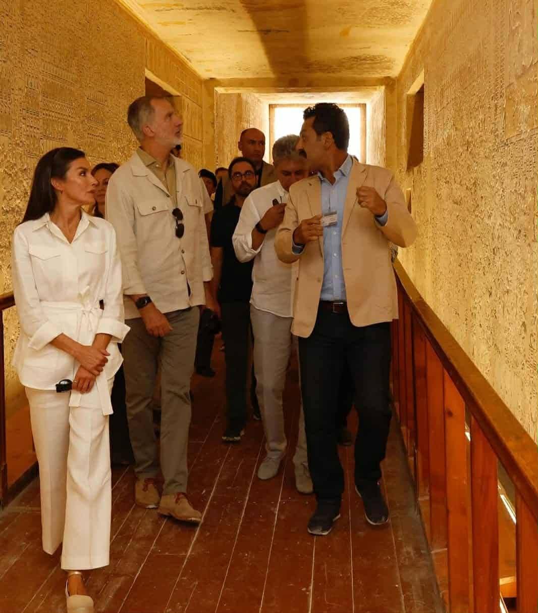 King Felip at Queen Letizia at Western Luxor 9