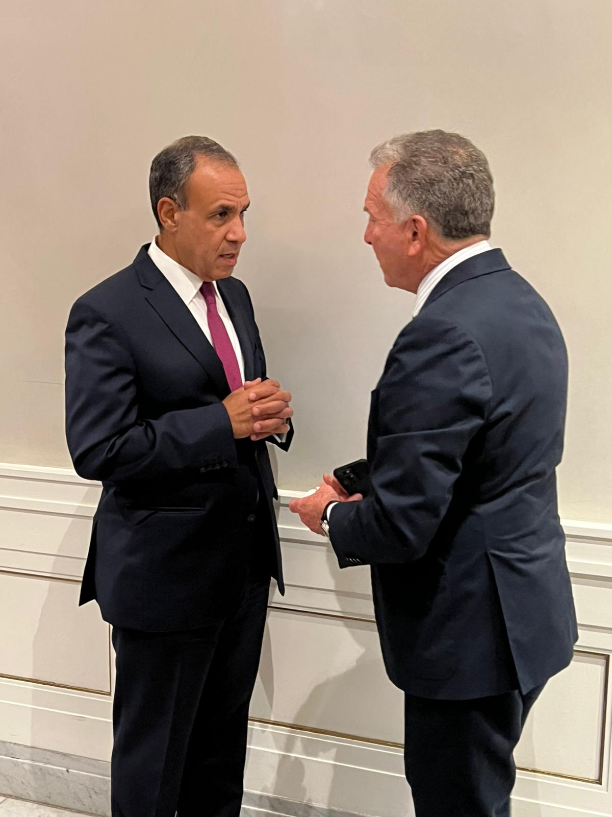 Abdelatty meets Witkoff at UNGA 80