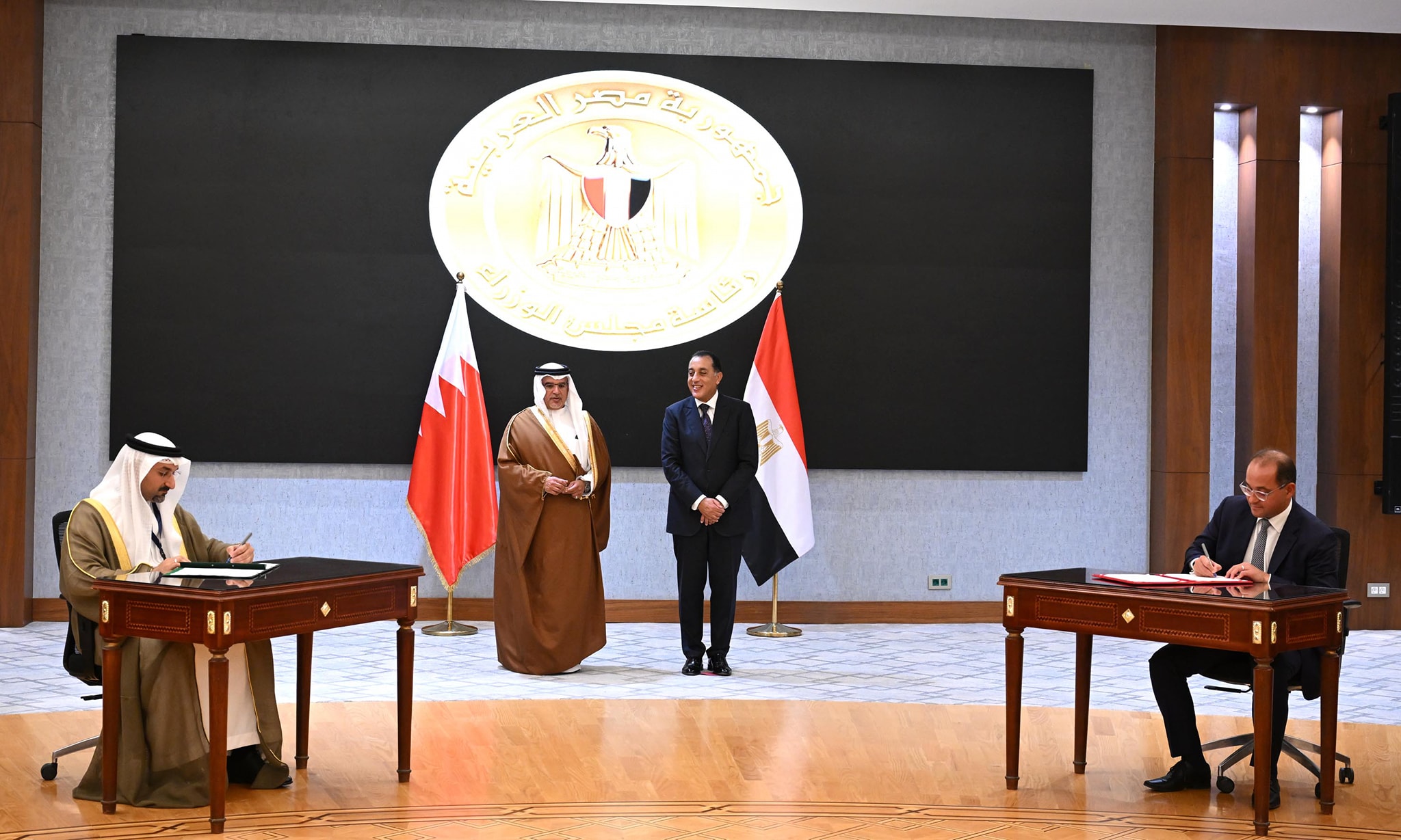 Egypt and Bahrain sign agreements and MoUs in varioous fields including development and investments