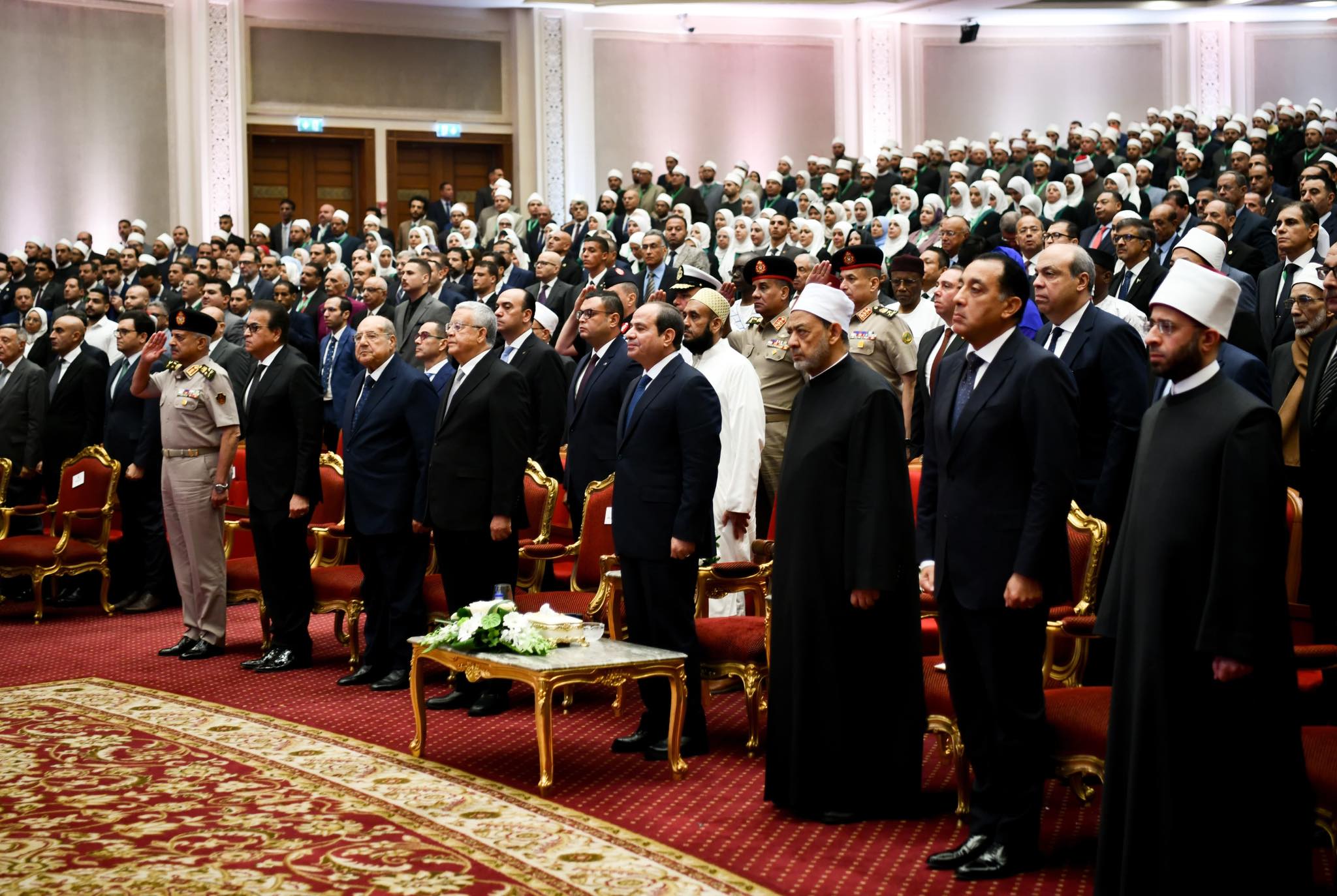 President Abdel Fattah El Sisi attends Mawlid Al Nabi ceremony