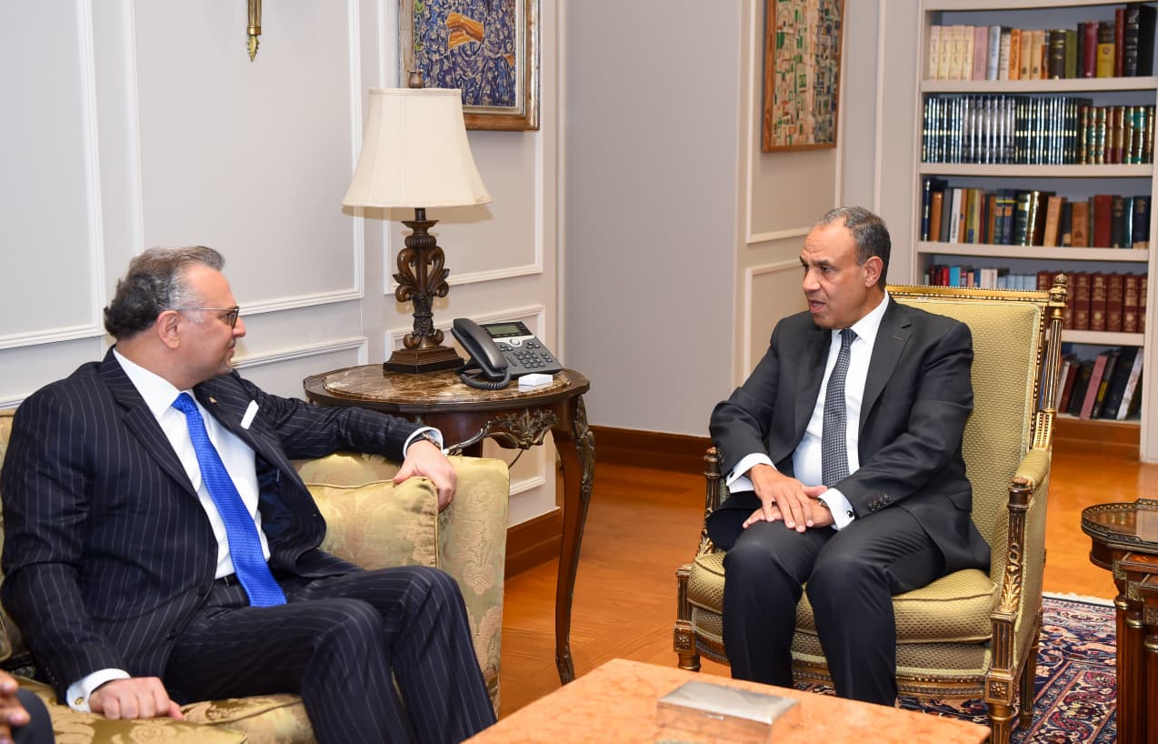 Egypt FM meets US president senior advisor Massad Boulos