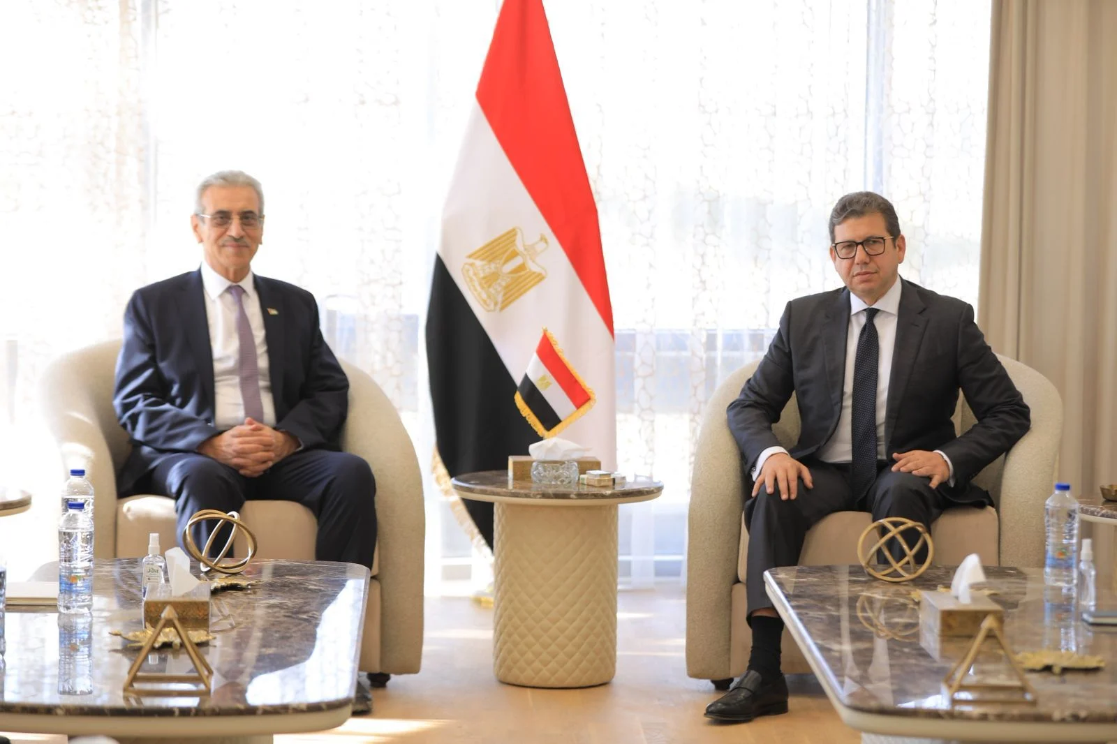 GIS chief meets Ali Shaath