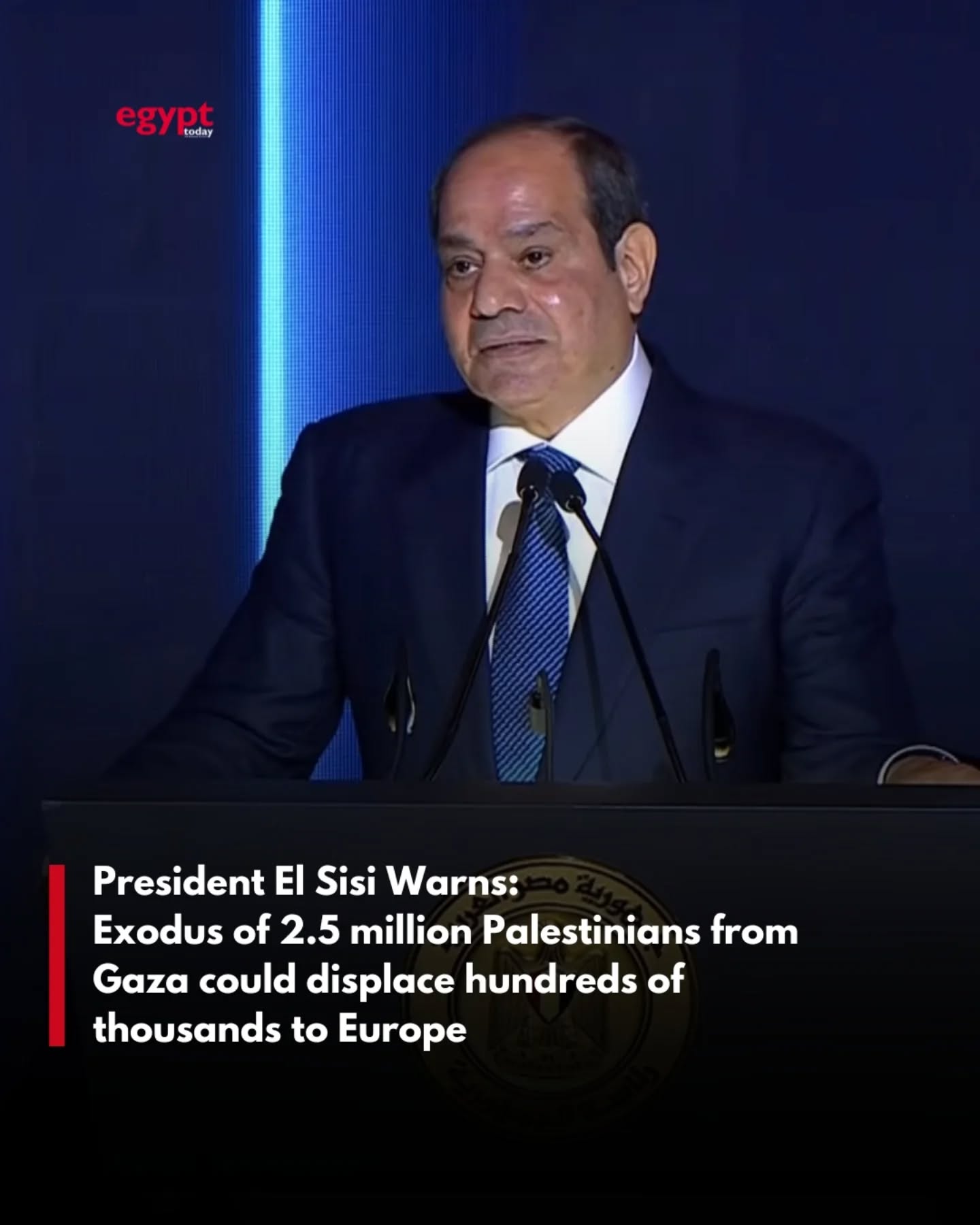 Sisi on Gaza displacement scheme