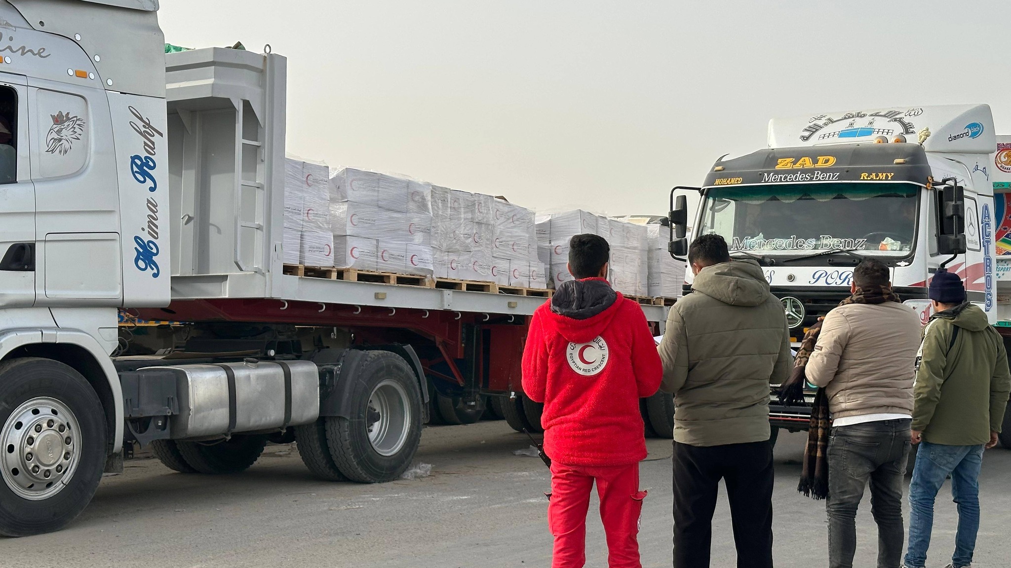 ERC sends 126th Zad Al Izzah convoy ERC sends 126th Zad Al Izzah convoy