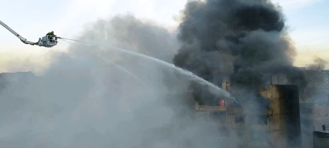 Cairo fire brought under control 2 Cairo fire brought under control 2