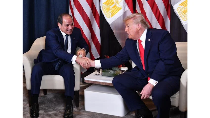 Sisi meets Trump in Davos