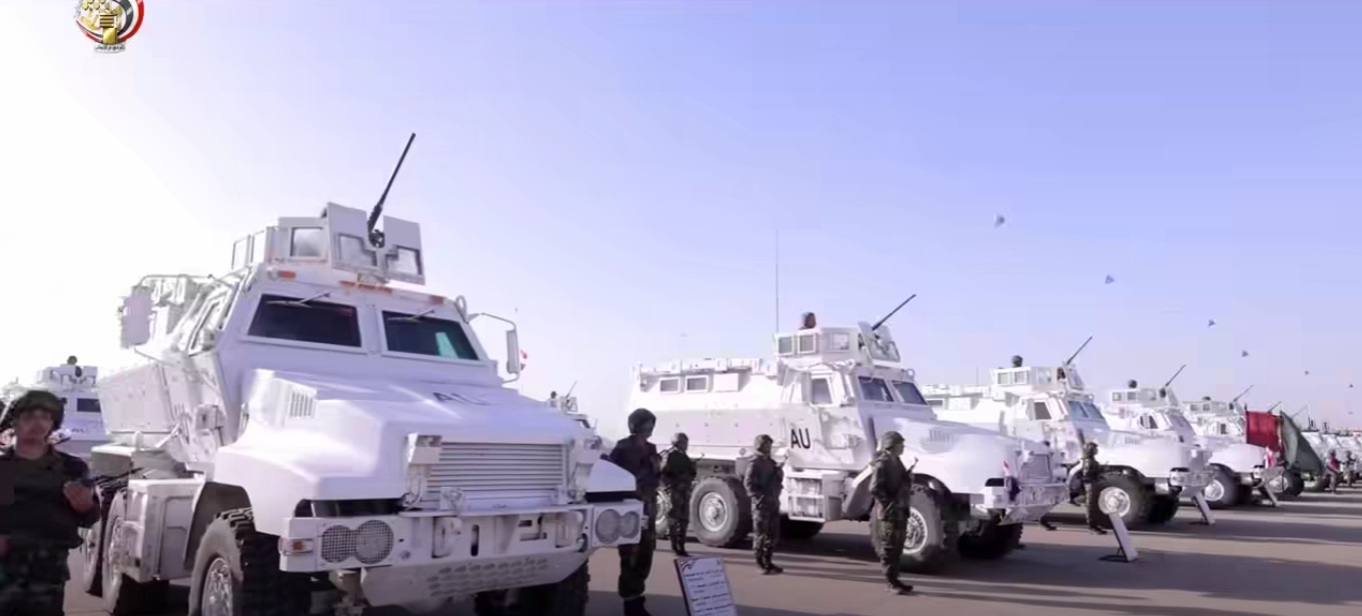 Egyptian forces deploying to AUSSOM 2 Egyptian forces deploying to AUSSOM 2
