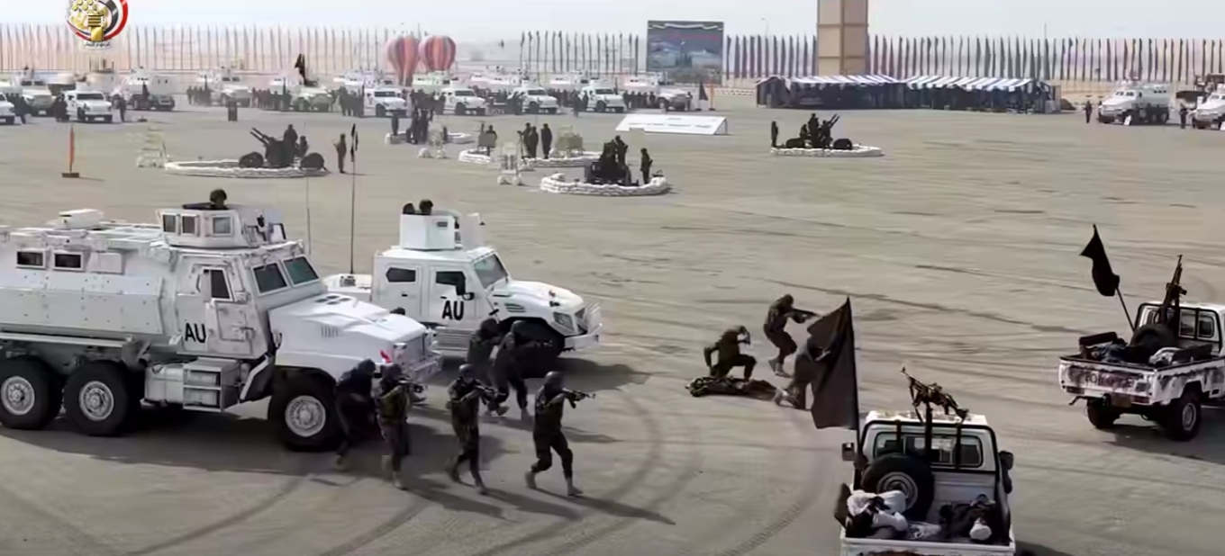 Egyptian forces deploying to AUSSOM 3 Egyptian forces deploying to AUSSOM 3