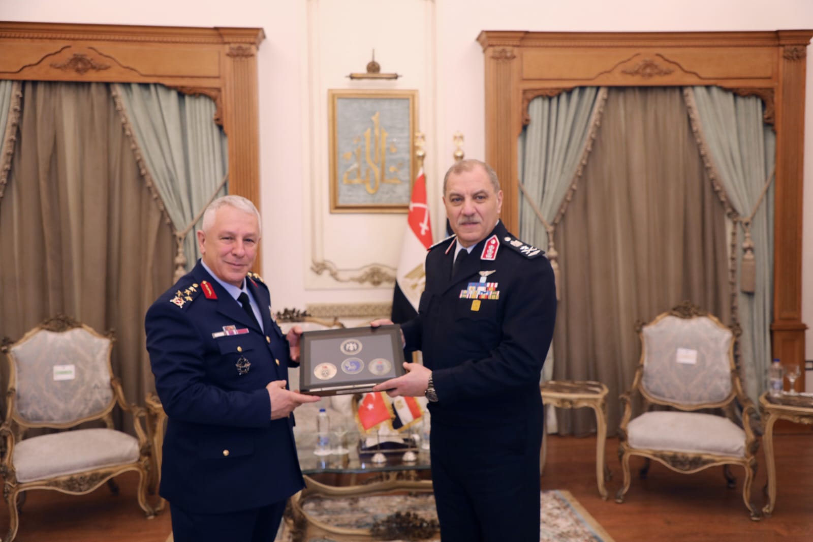 Egypt and Turkish air force commanders meet in Egypt 2