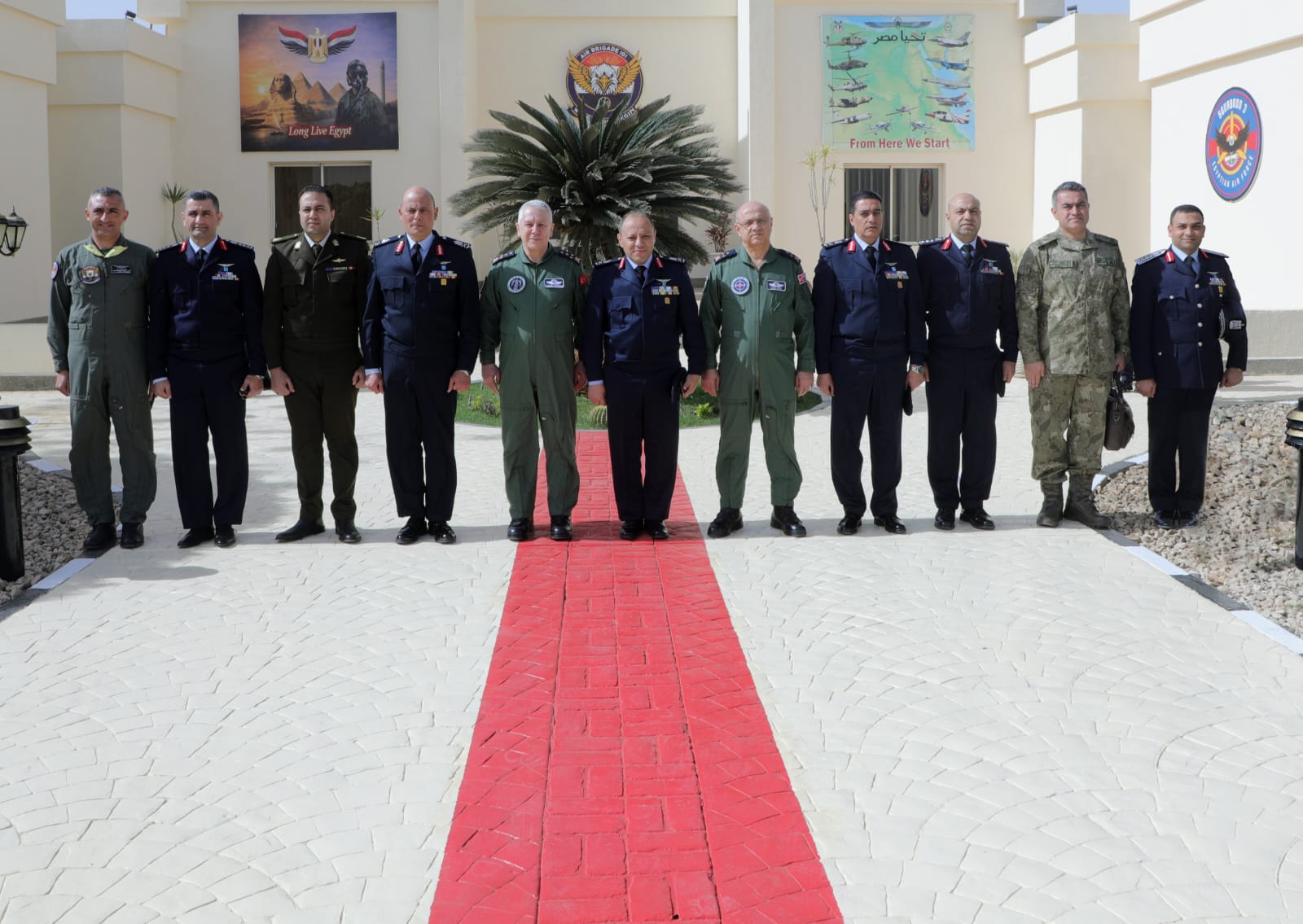Egypt and Turkish air force commanders meet in Egypt