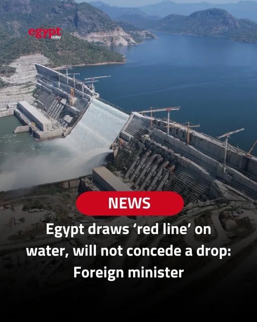 Egypt red line on water