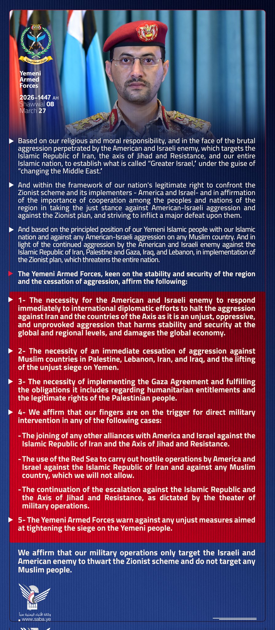 Houthi demands