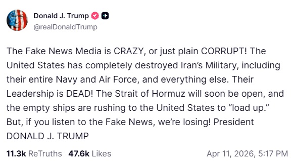 Trump on Iran talks