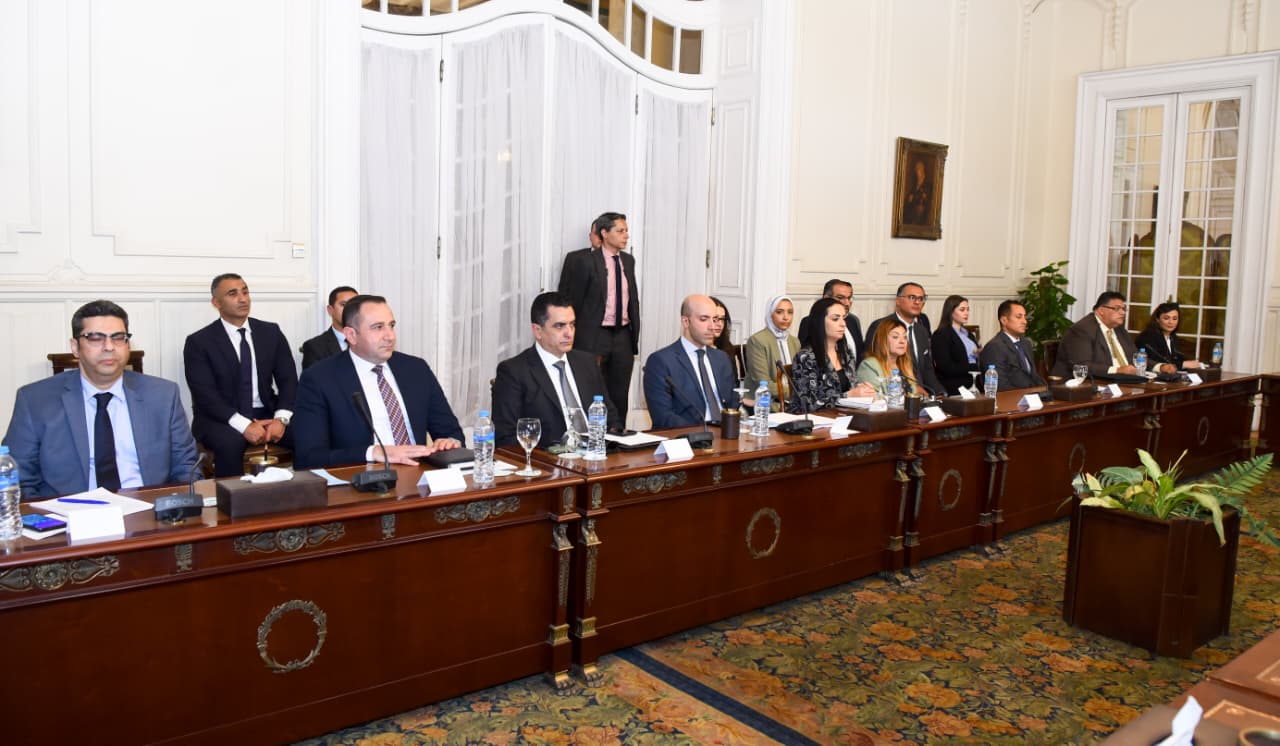 Minister of Social Solidarity Maya Morsy participates in the seventh meeting of the SSCHR