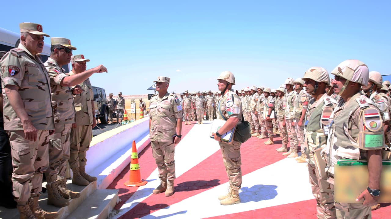 Defense minister attends the main phase of Badr 2026 8