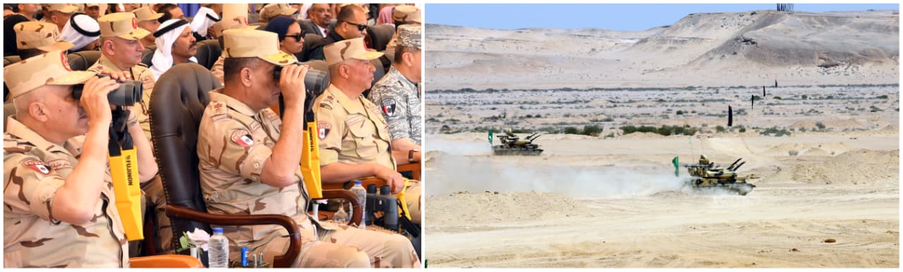 Defense minister attends the main phase of Badr 2026 2