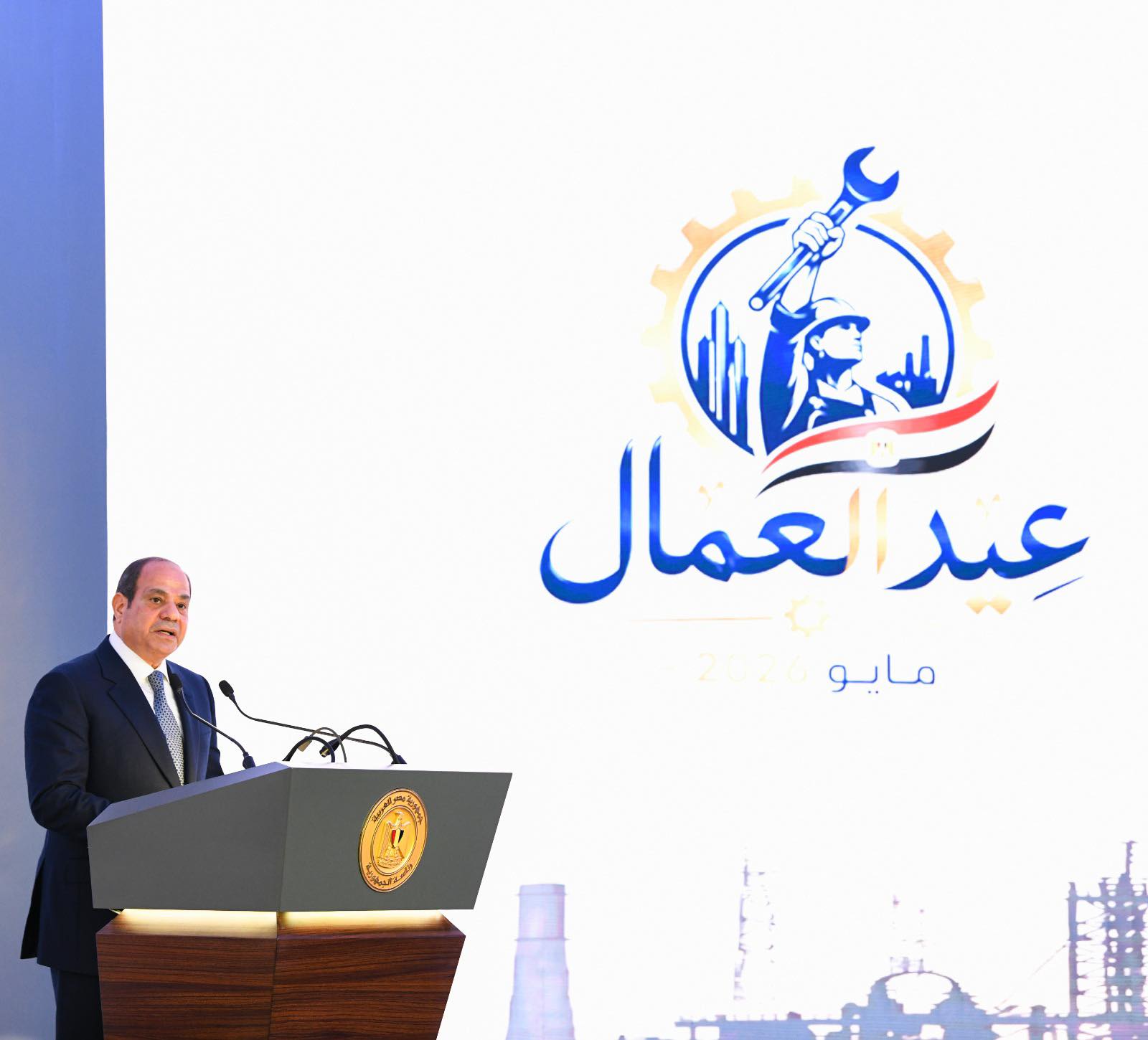 Sisi attends Labor Day celebration 6