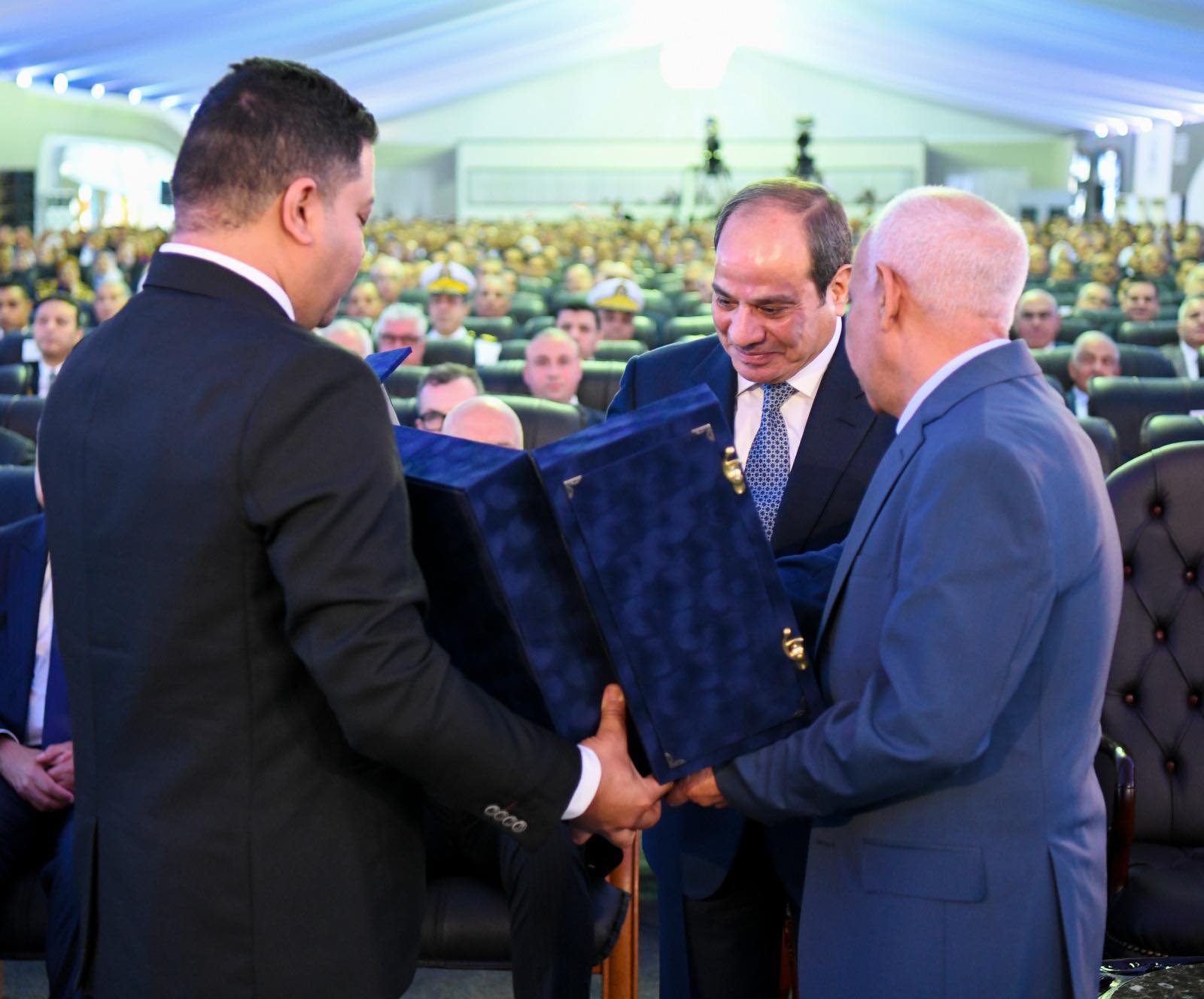 Sisi attends Labor Day celebration 2