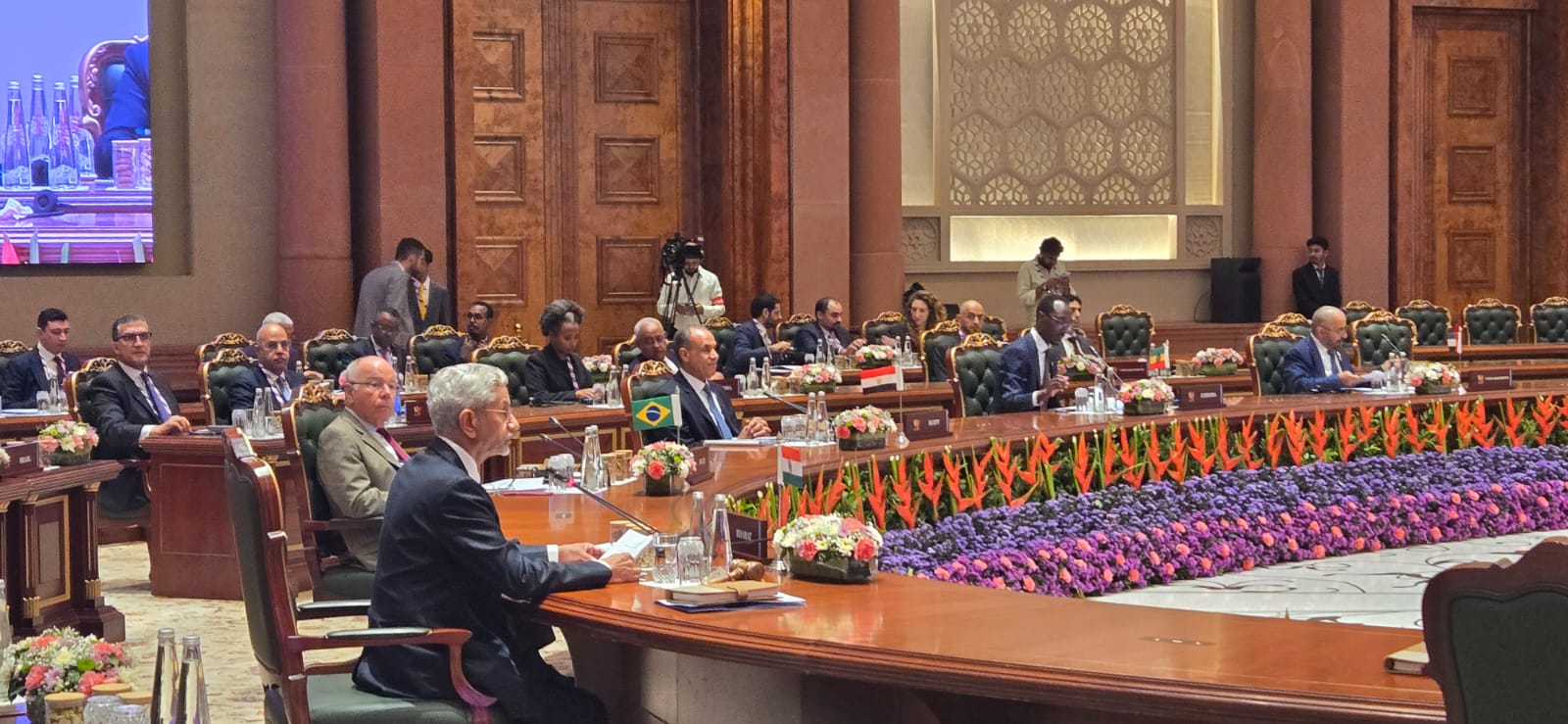 Egypt foreign minister delivers remarks at BRICS meeting 2