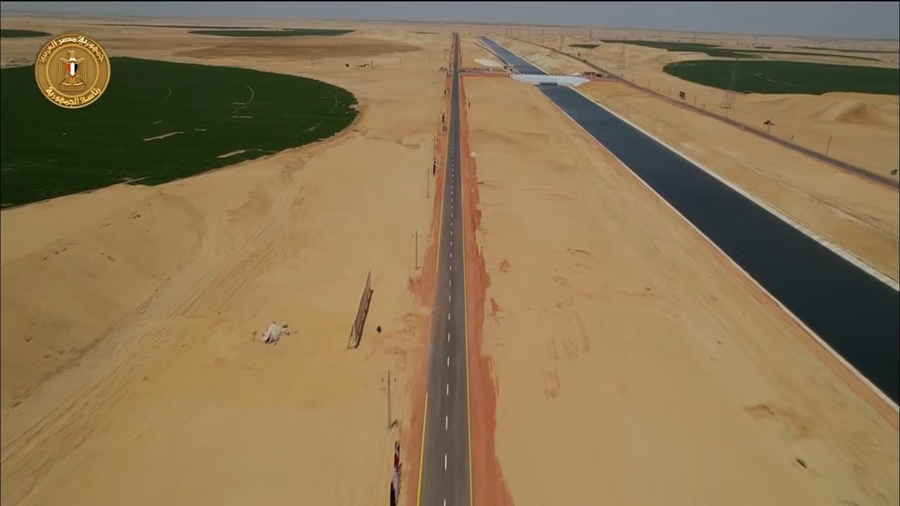 President Sisi inaugurates New Nile Delta project in Giza 2