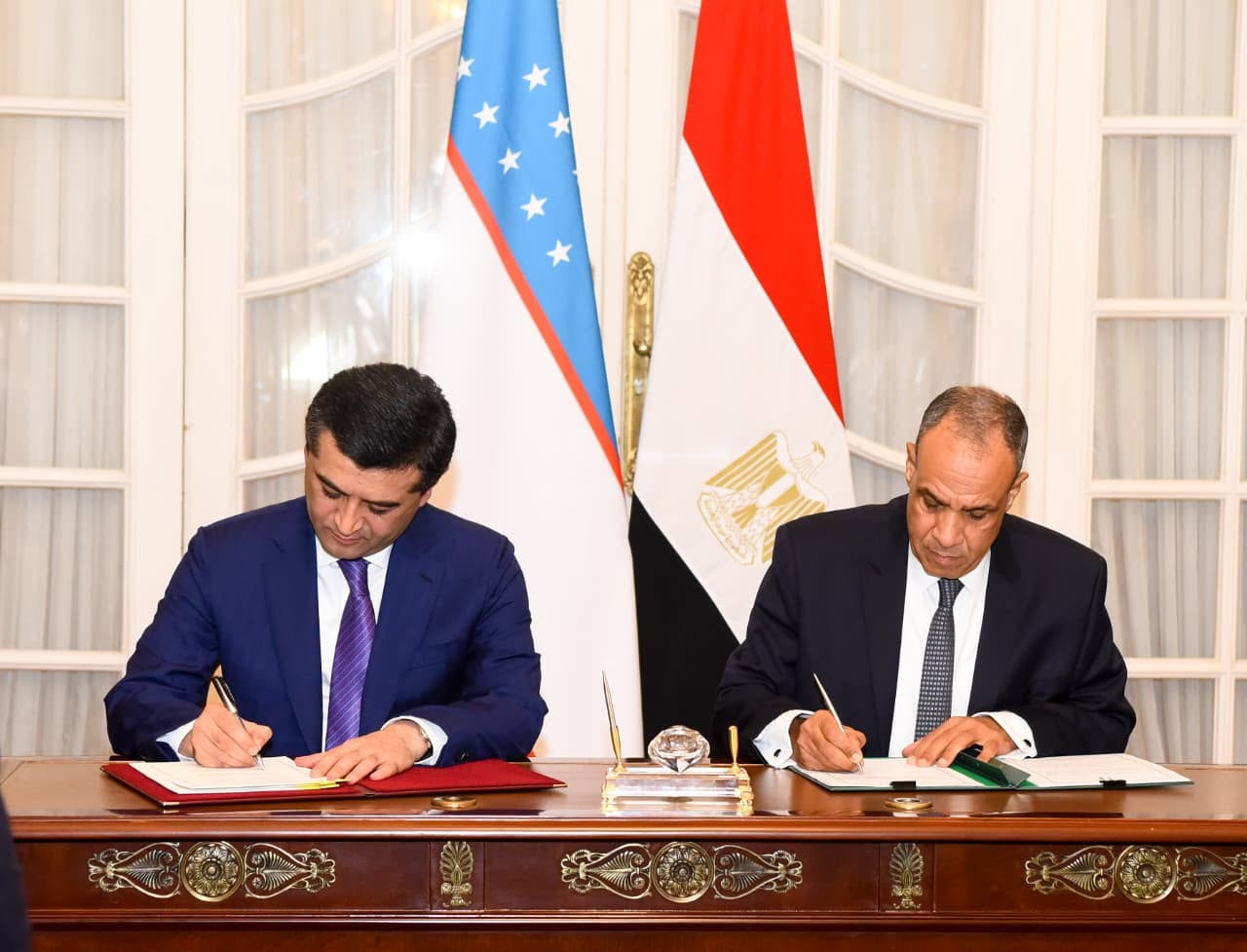 Egypt and Uzbekistan foreign ministers meet in Cairo