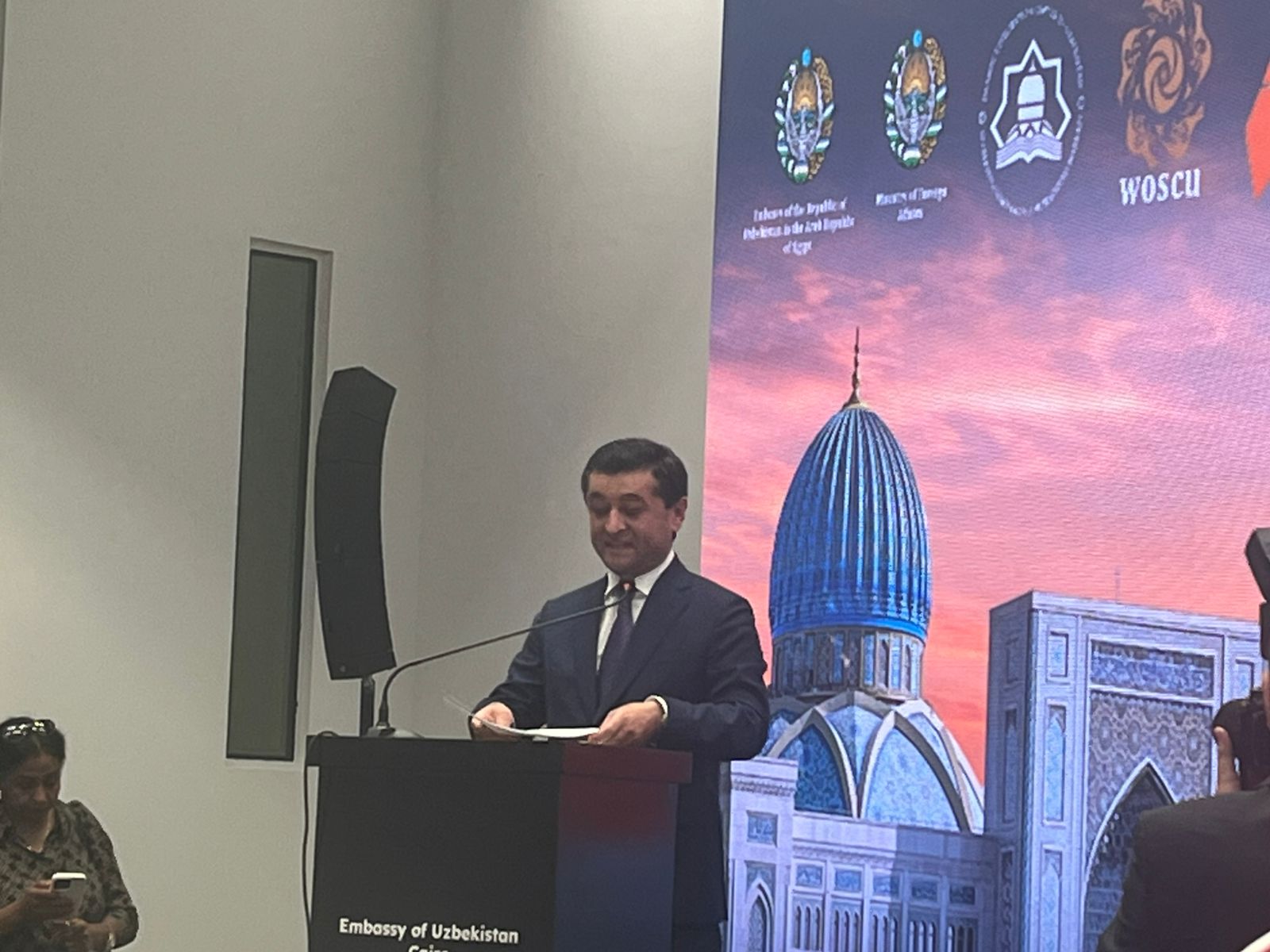 Uzbek FM speaks on GEM