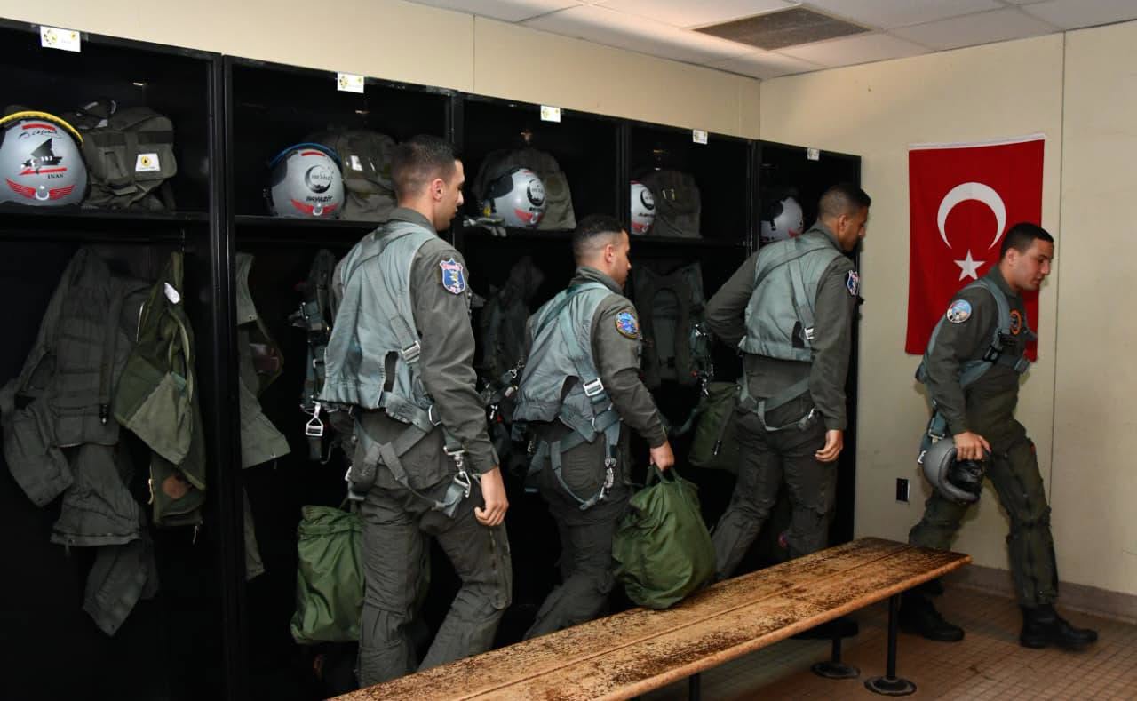 Egyptian Turkish air forces conduct joint drills 4