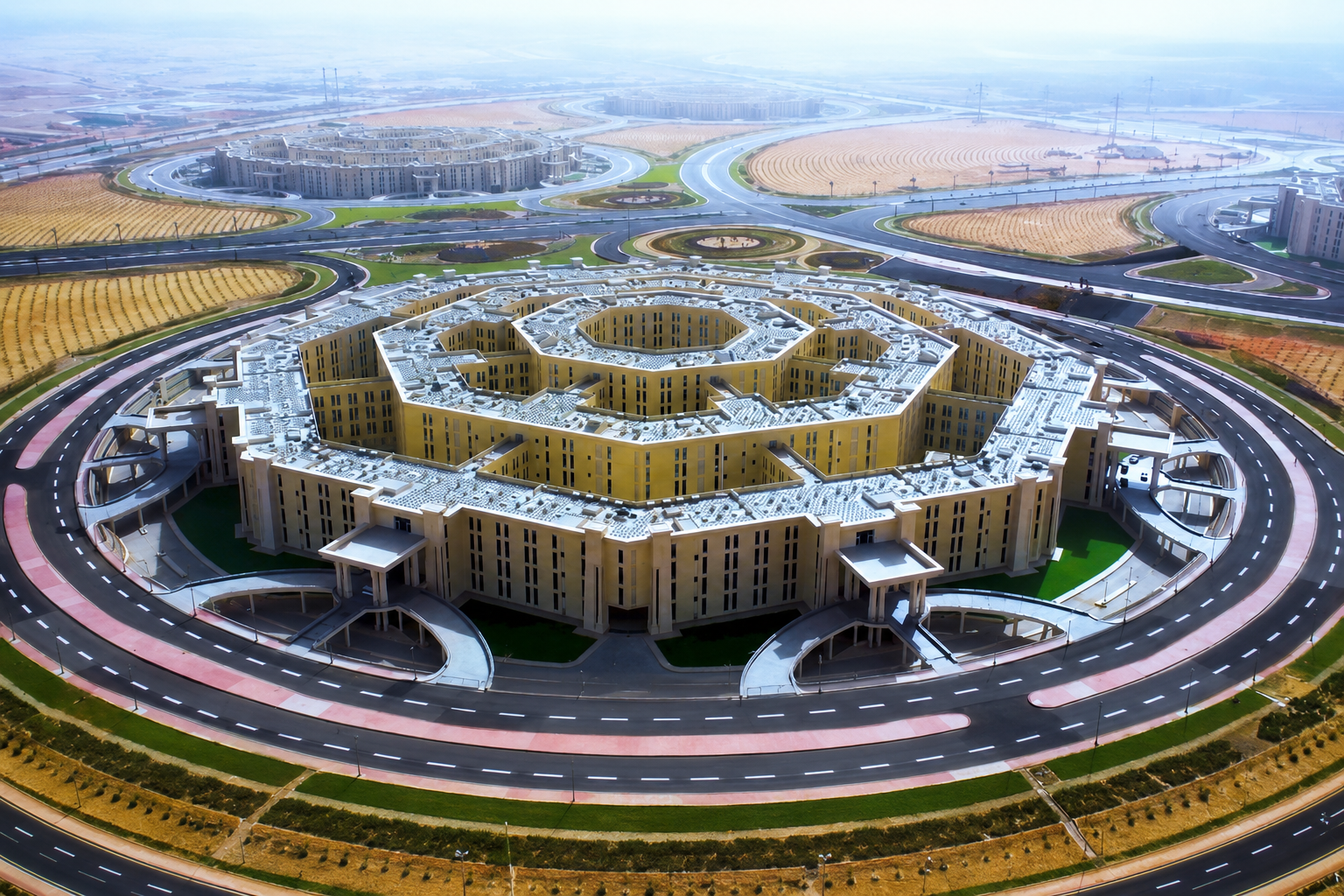 View of Egypt's Strategic Command Headquarters
