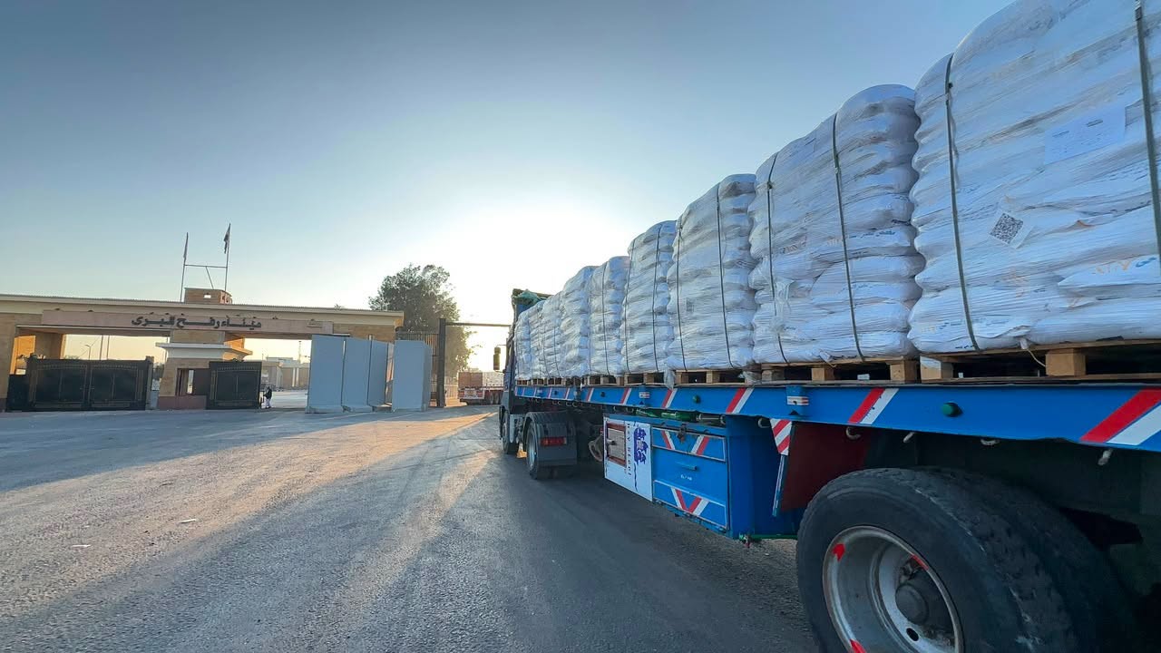 257th Zad Al-Ezzah From Egypt to Gaza aid convoy dispatched to Gaza 3