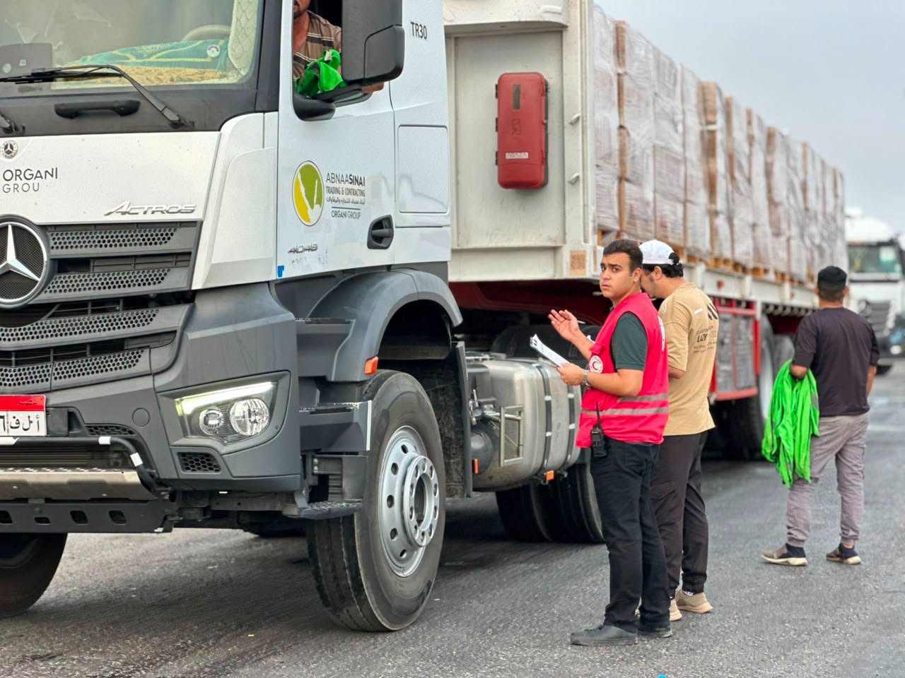 257th Zad Al-Ezzah From Egypt to Gaza aid convoy dispatched to Gaza 2