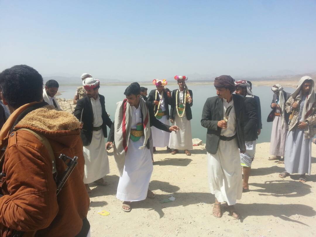 العرس على سد مأرب