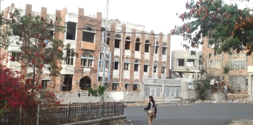 مديرية الشرطة ..أحد المؤسسات التى خربها الحوثى