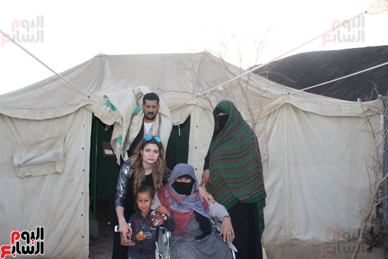 أسرة نازحة من صنعاء
