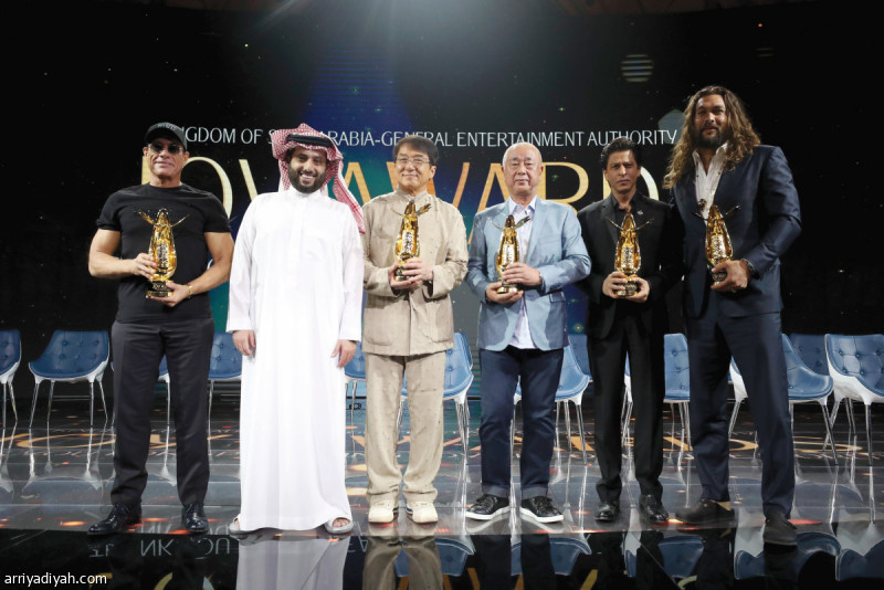 Al-Sheikh with the stars  of the world - ET