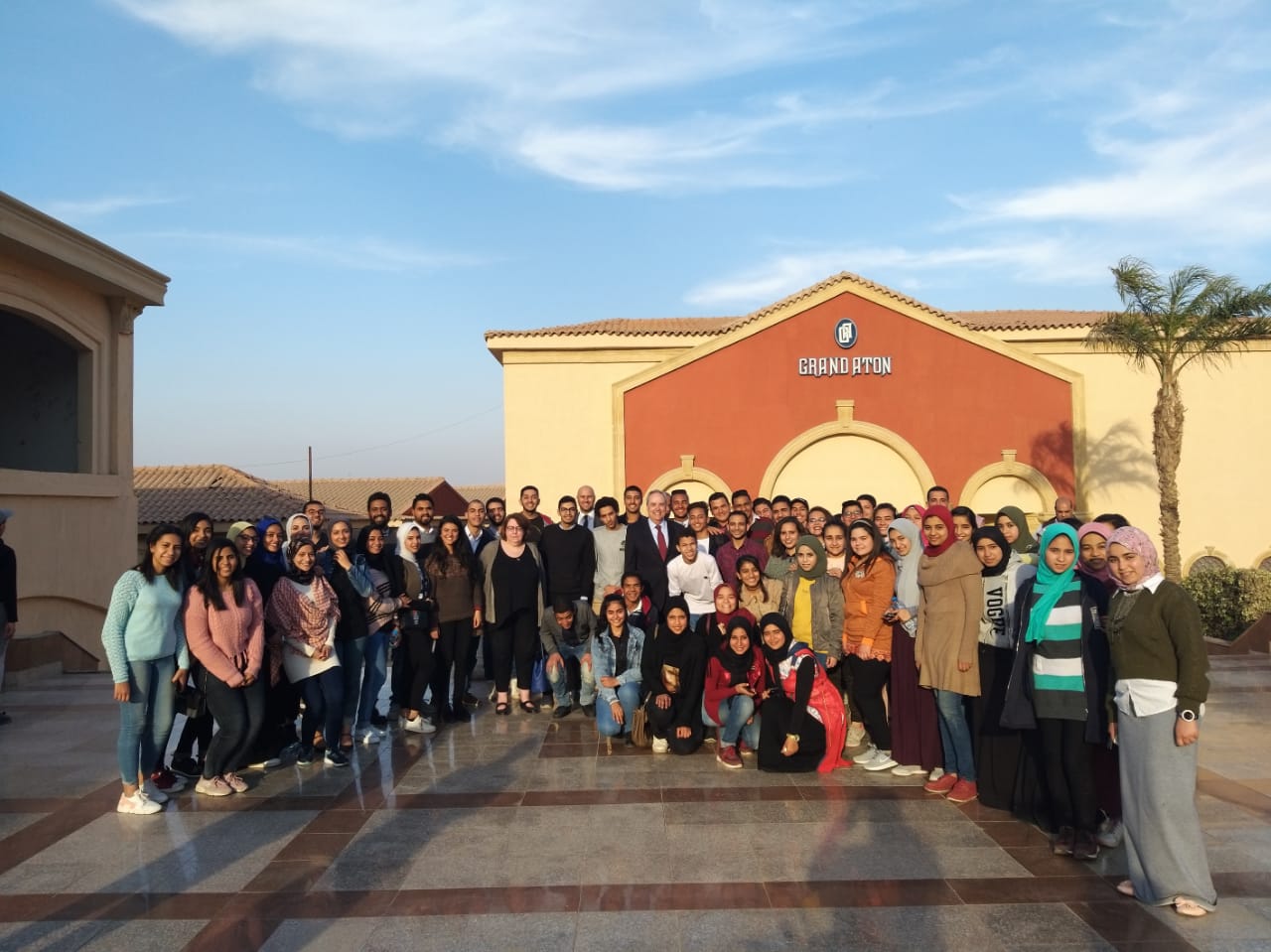 CDA Goldberger Meets with Graduates of the ACCESS English Program in Minya
