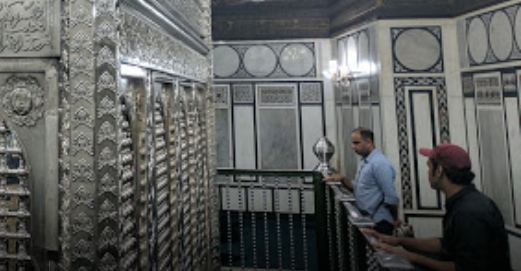 Part of al hussein mosque in Khan el Khalili CC Malek Chaar