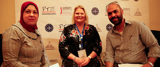 Louise_Brown_speaking_to_ET_reporter_cc_Hazem_Abdel_Samad
