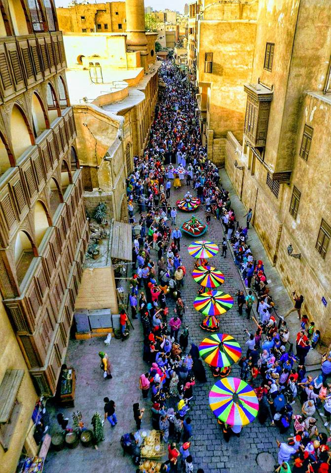 8 A dance festival on Moez Street - Facebook page of شارع المعز لدين الله الفاطمي