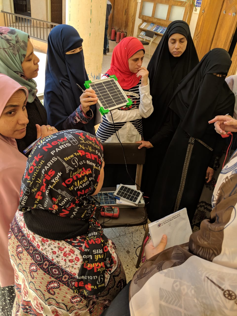 Training at Engineering Syndicate in Wadi Gadid