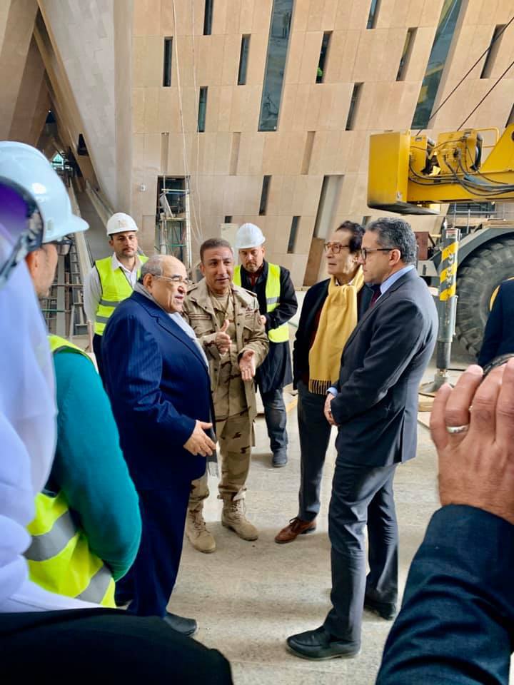 During inspecting tour - ET